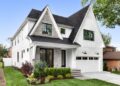 White Siding with Black Trim: Exterior Design Trends